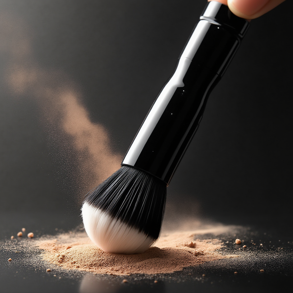 GlowSpin Beauty Pro Set: Elektrische Make-up Brush mit 3 Profi-Aufsätzen + 2 Gratis & Reinigungsmatte